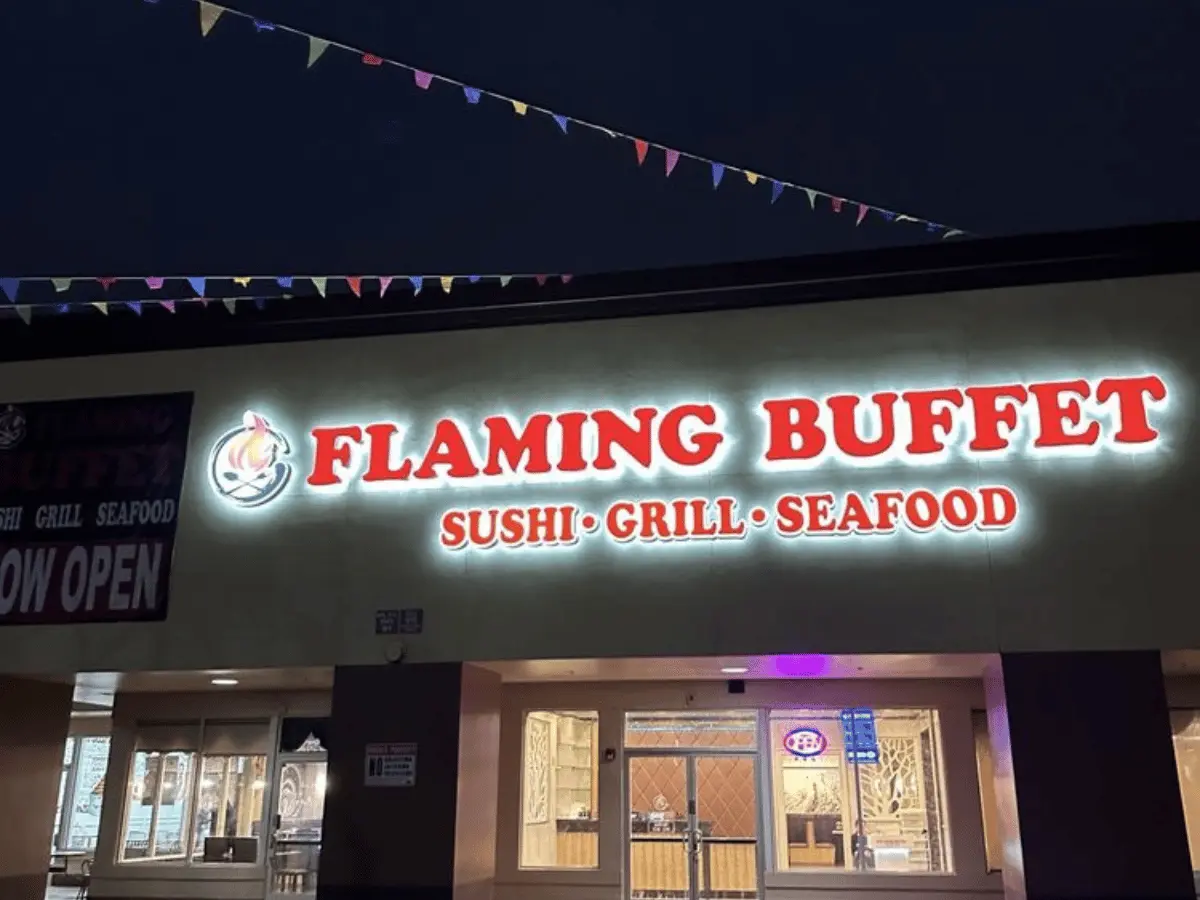 Flaming Buffet in Fullerton, CA